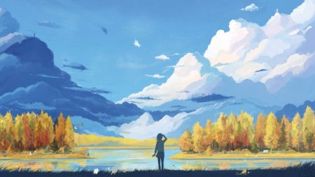Аниме пейзаж