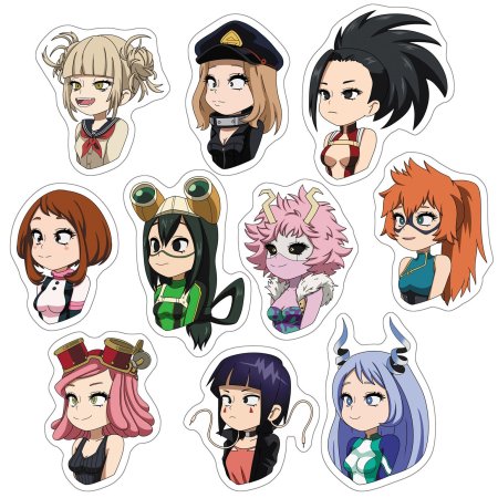 Стикеры my Hero Academia