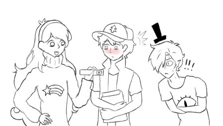 Билл Сайфер в виде человека