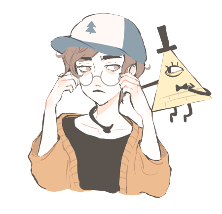 Билл из Гравити Фолз человек