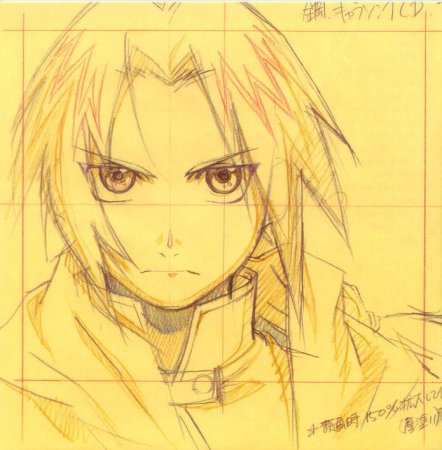 Стальной алхимик Эдвард рисунки