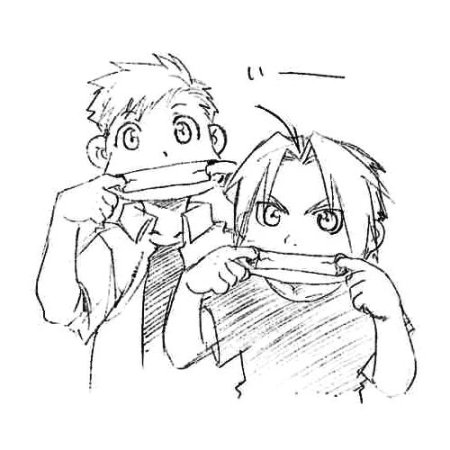 Стальной алхимик Эдвард рисунки