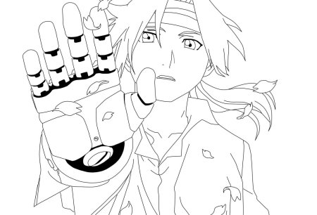 Чёрно белые аниме про стального алхимика