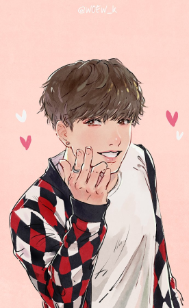 БТС Jungkook anime