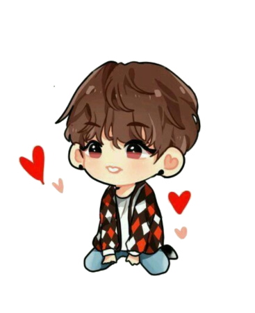 Чиби Тэхен из БТС