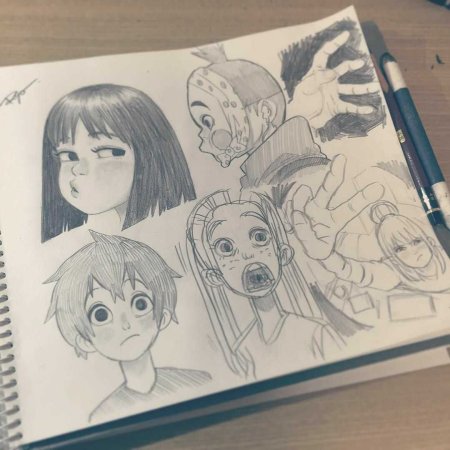 Скетчбук. Аниме