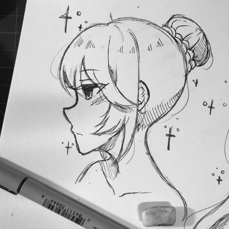 Скетчбуки для рисования аниме