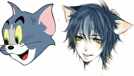 Том и Джерри хуманизация аниме