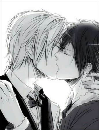 Аниме яой Kiss