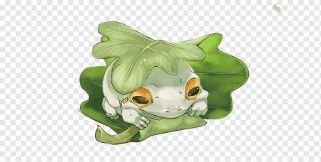 Милая лягушка арт