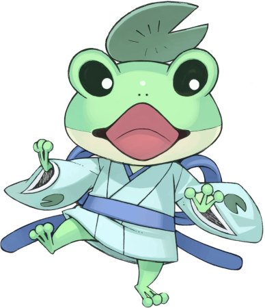 Лягушка из аниме