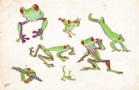 Лягушка скетч
