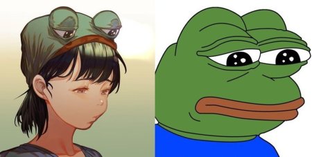 Жабка Pepe аниме