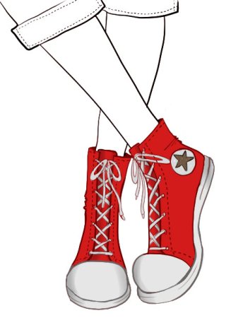 Обувь для срисовки