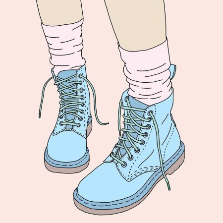 Ботинки для срисовки