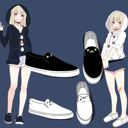 Кроссовки аниме для девочек