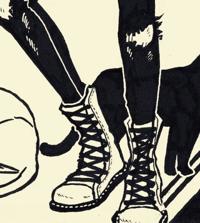 Аниме ноги кроссовки