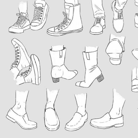 Кеды референс спереди