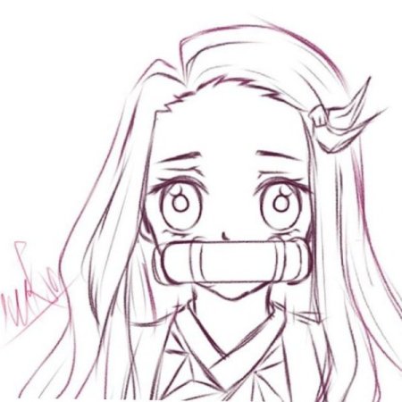 Клинок рассекающий демонов карандашом