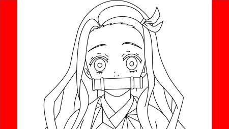 Рисунки для срисовки аниме Незуко