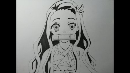 Nezuko карандашом
