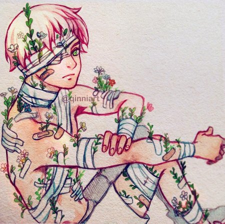 Японский художник avogado6 ханахаки