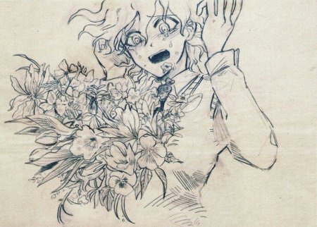 Цветы ханахаки референс