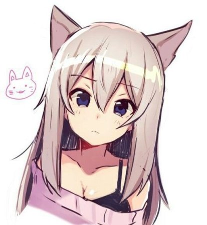 Аниме девушки с ушками