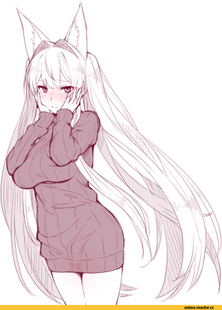 Аниме девушка в маске