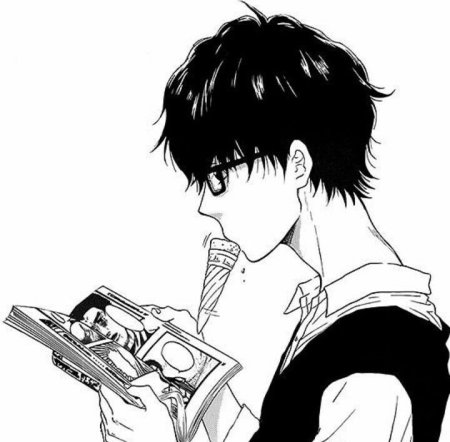 Манга мальчик