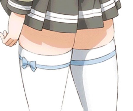 Тонкие ноги аниме