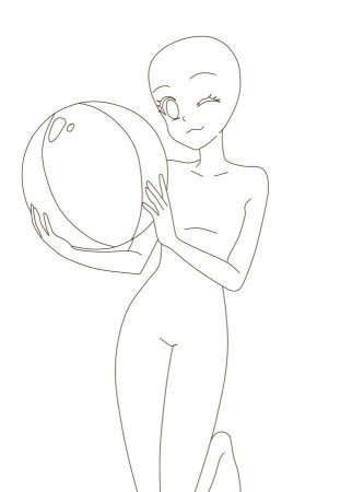 Заготовки для рисования людей