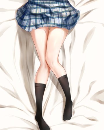 Аниме девушки в джинсовых шортах