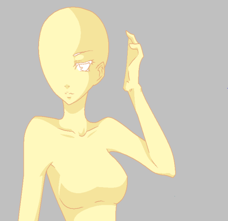 Манекен аниме девушки