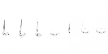 Аниме нос полубоком