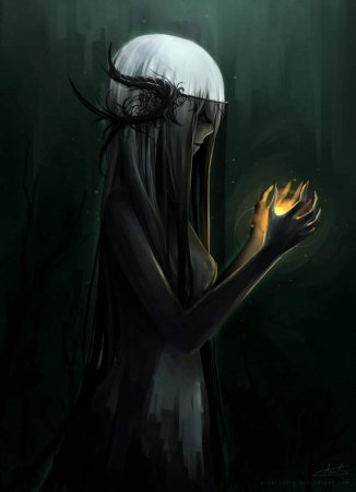 Аниме девушки мрачные