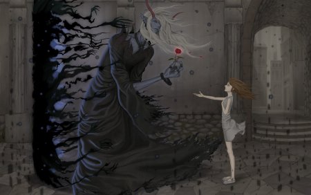 Аниме девушки мрачные