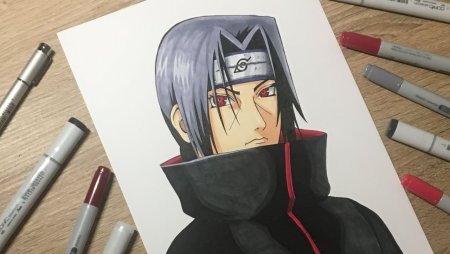 Speed drawing Наруто Шаринган