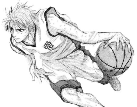 Кисе баскетбол Куроко Манга