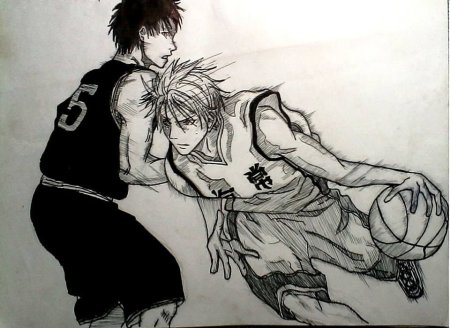 Татуировка баскетбол Куроко