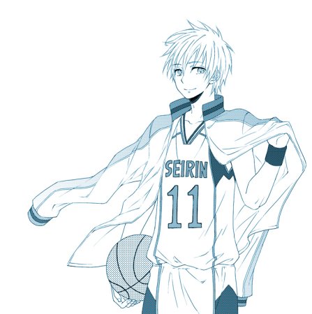 Куроко Тецуя чб