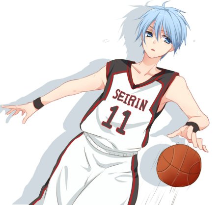 Тэцуя Куроко с мячом