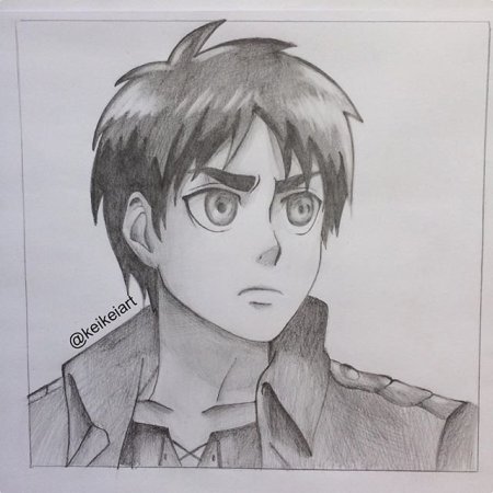 Эрен Йегер скетч