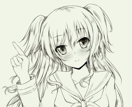 Раскраска аниме ТОРАДОРА