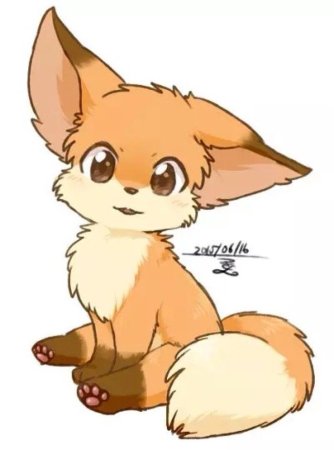 Милый Лисёнок арт