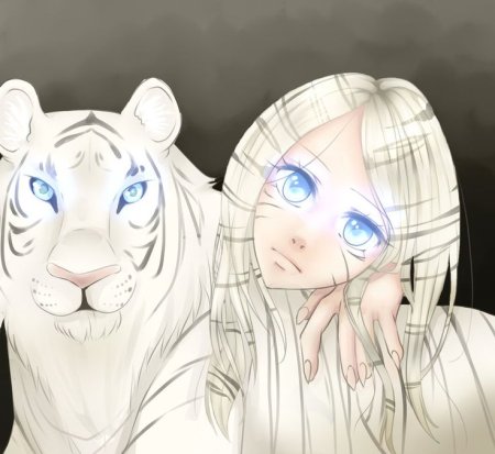 Белый тигр аниме