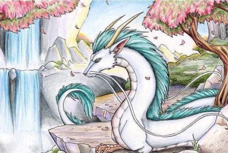 Водный дракон Хаку