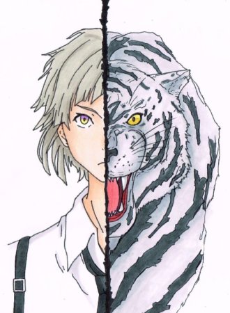 Ацуши Накаджима бродячие псы тигр