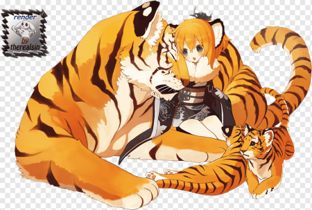 Аниме тигрица