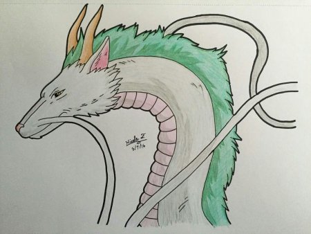 Хаку дракон Чиби